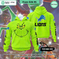Grinch Detroit Lions CUSTOM Hoodie, Shirt