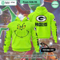 Grinch Green Bay Packers CUSTOM Hoodie, Shirt