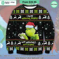 Grinch I Hate People Ugly Christmas Sweater
