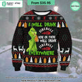Grinch I Will Drink Fireball Everywhere Sweater