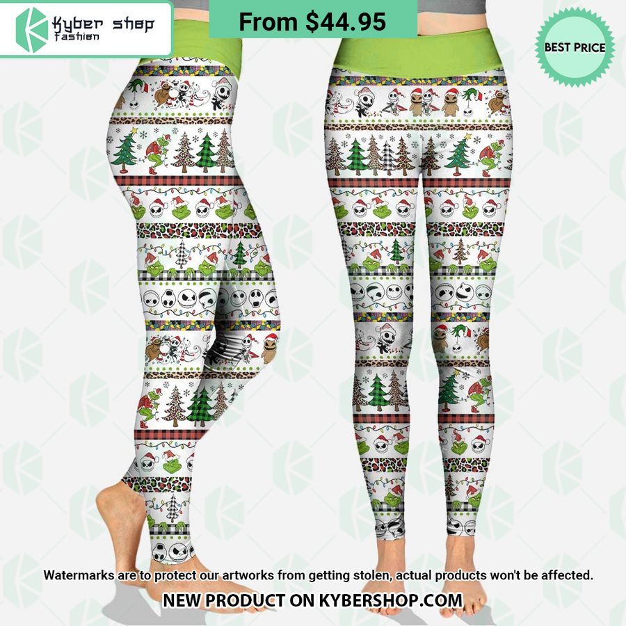 Grinch Jack Skellington CUSTOM Hoodie, Legging