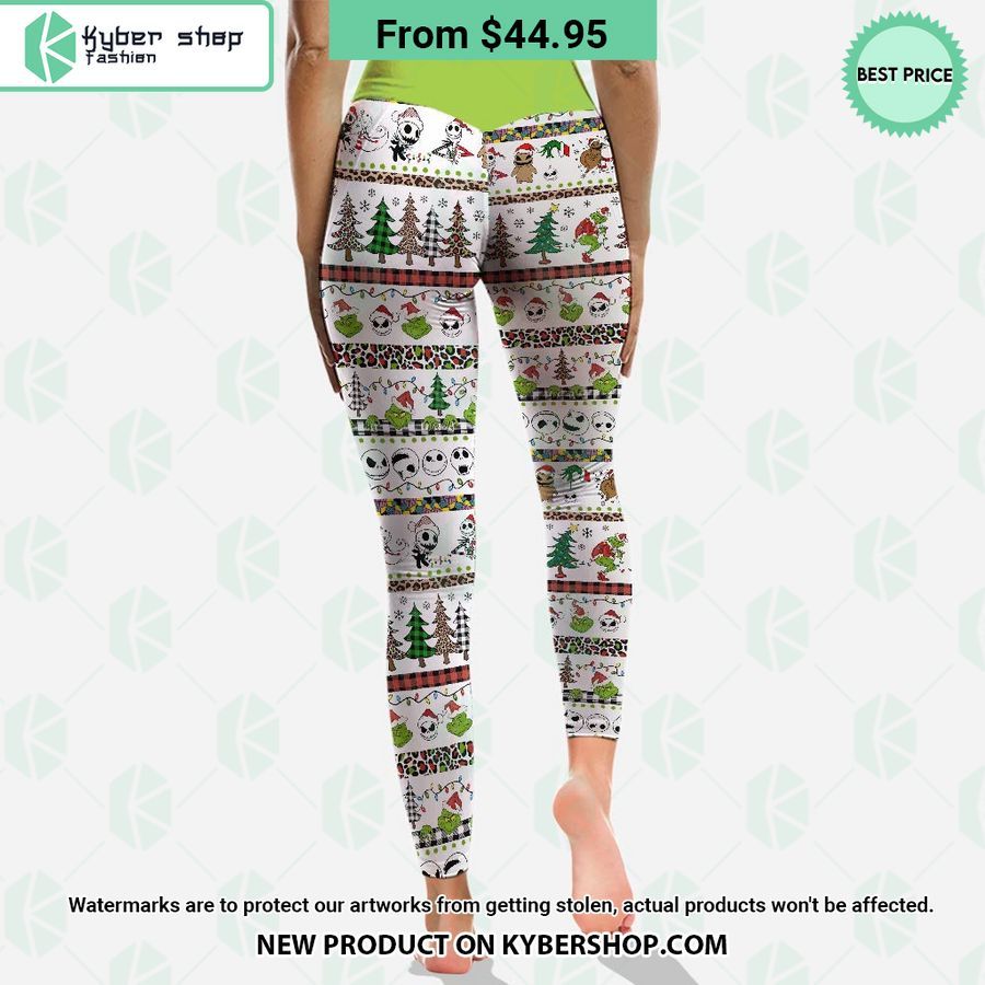 Grinch Jack Skellington CUSTOM Hoodie, Legging