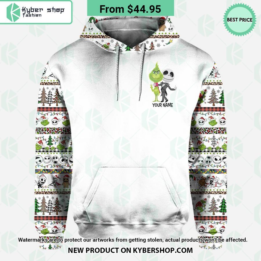 Grinch Jack Skellington CUSTOM Hoodie, Legging