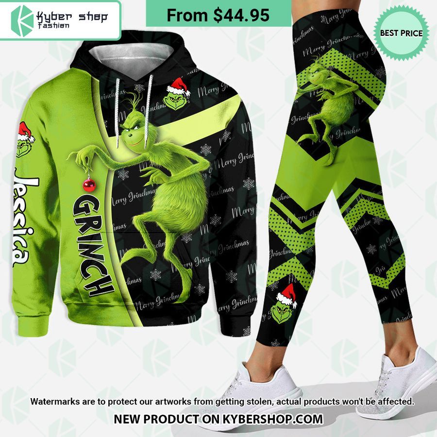 Grinch Merry Grinchmas CUSTOM Hoodie, Legging