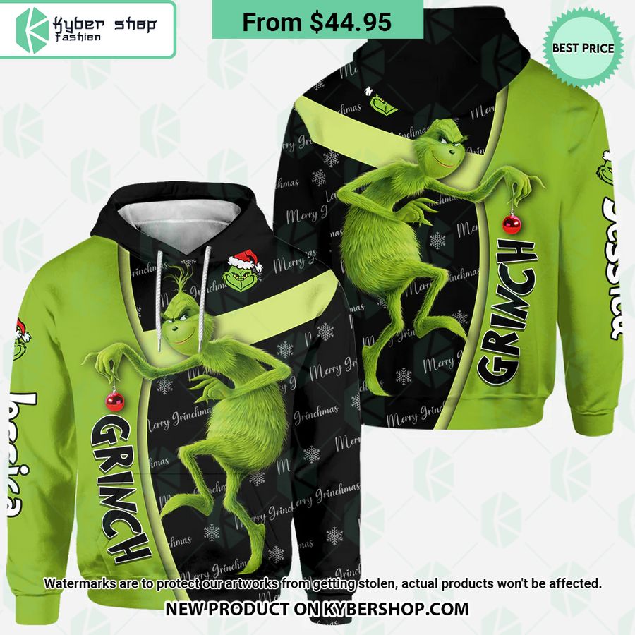 Grinch Merry Grinchmas CUSTOM Hoodie, Legging