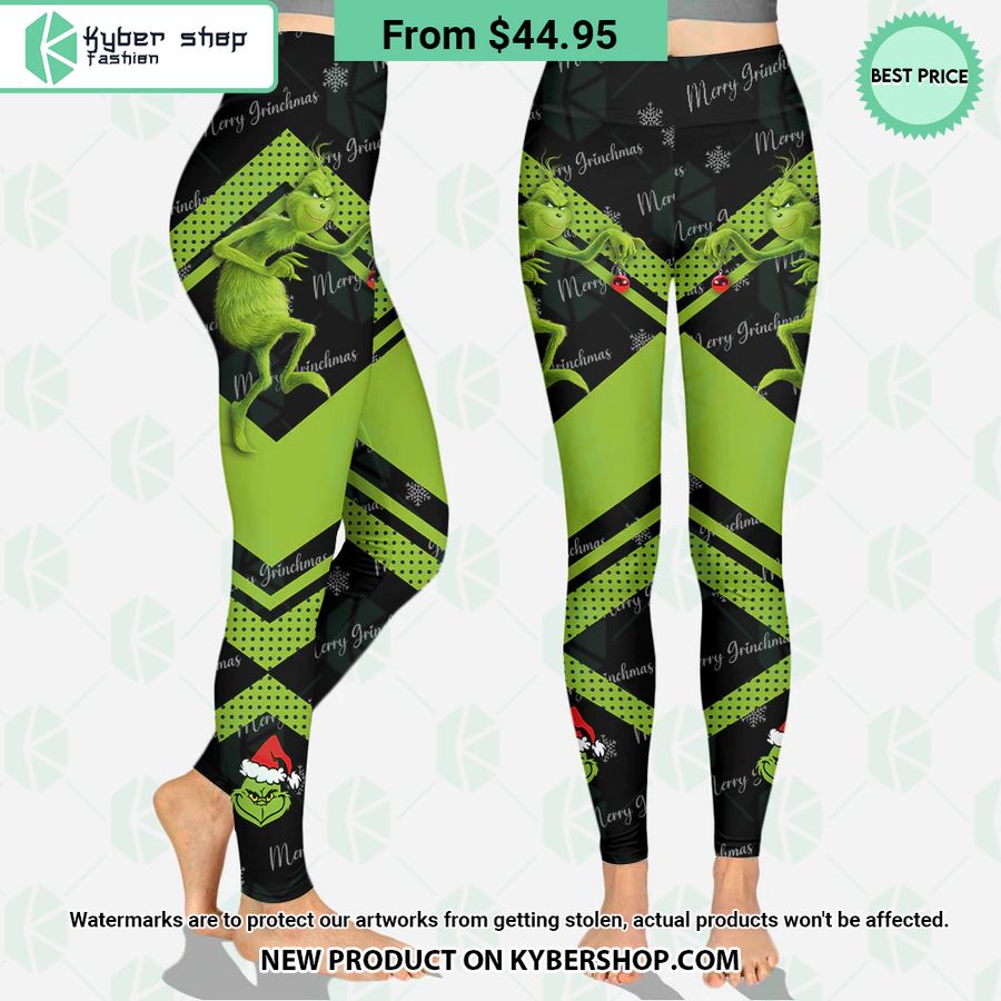 Grinch Merry Grinchmas CUSTOM Hoodie, Legging