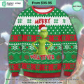 Grinch Merry Whatever Ugly Christmas Sweater