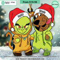 Grinch Scooby-Doo CUSTOM Chrismas Ornament