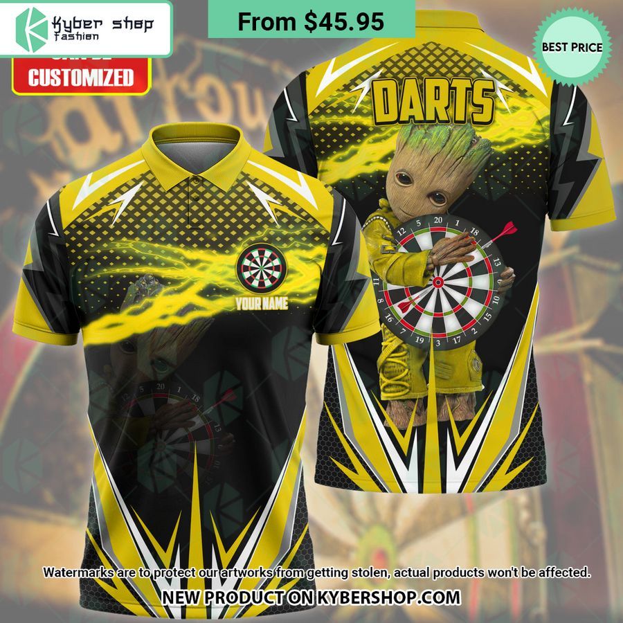 Groots Darts CUSTOM Polo Shirt