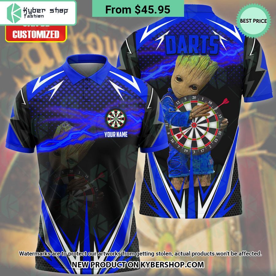 Groots Darts CUSTOM Polo Shirt