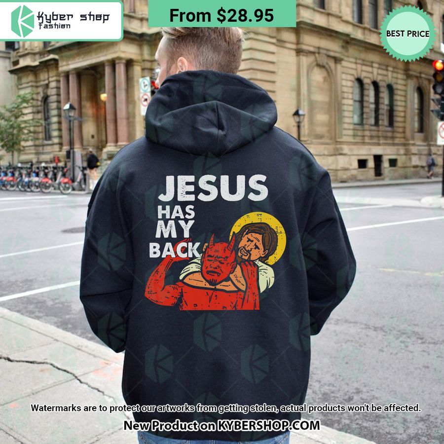 Guardian Angel Jesus Has My Back Shirt