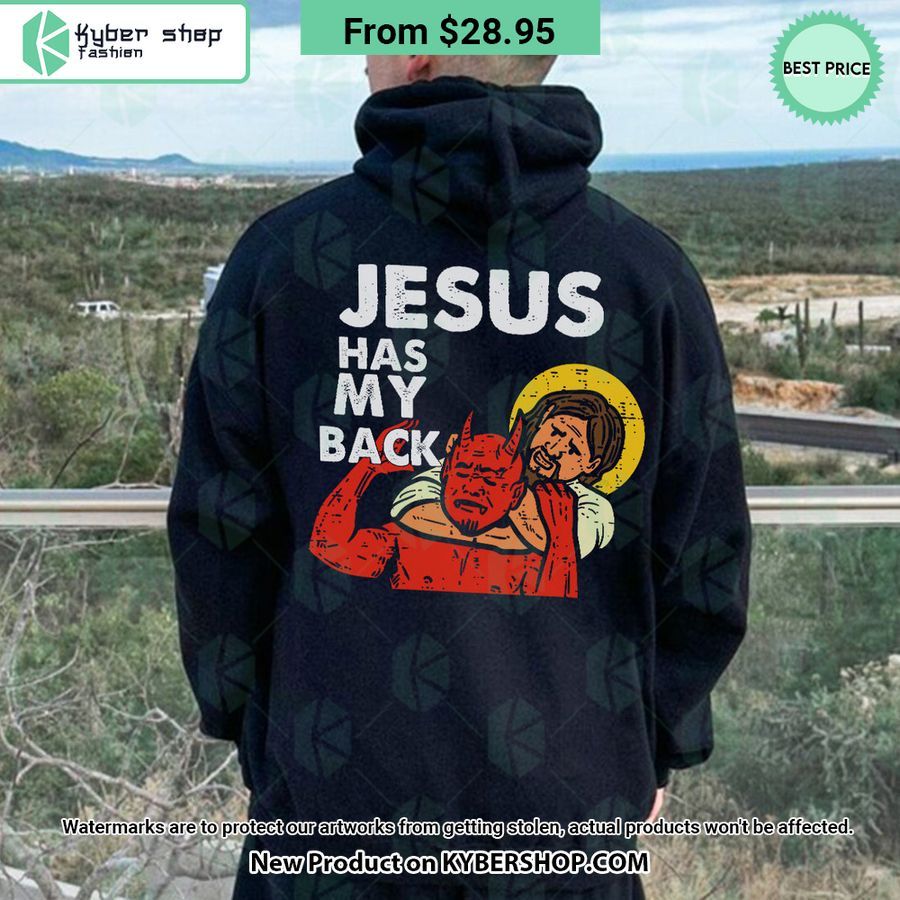 Guardian Angel Jesus Has My Back Shirt
