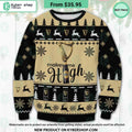 Guinness Make Me High Ugly Christmas Sweater