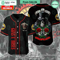 Gun N’ Roses Welcome To The Jungle CUSTOM Baseball Jersey