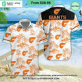 GWS Giants Hawaiian Shirt Shorts