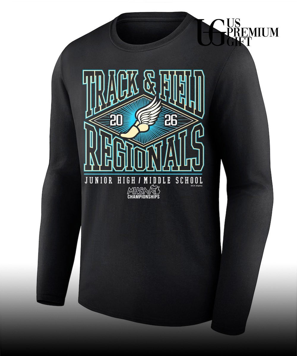 2026 MHSAA Track & Field Junior High Middle School Regionals shirt