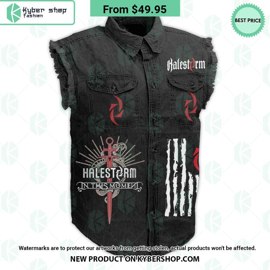 Halestorm Do What You Love Sleeveless Denim Jacket