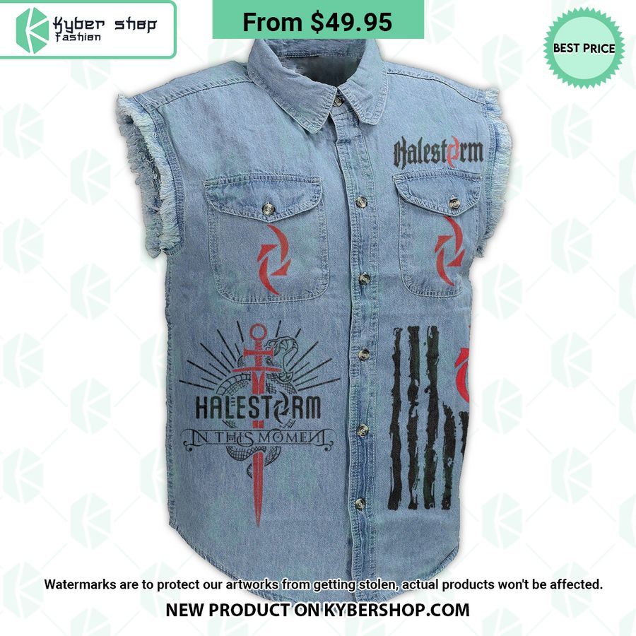 Halestorm Do What You Love Sleeveless Denim Jacket