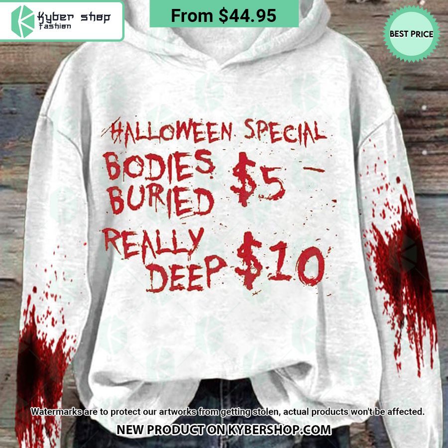 Halloween Special Bodies Buried Really Deep Hoodie