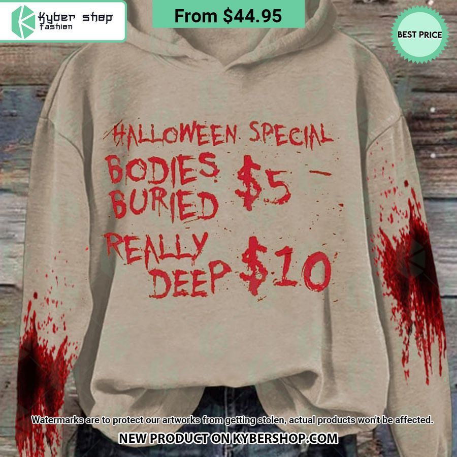 Halloween Special Bodies Buried Really Deep Hoodie