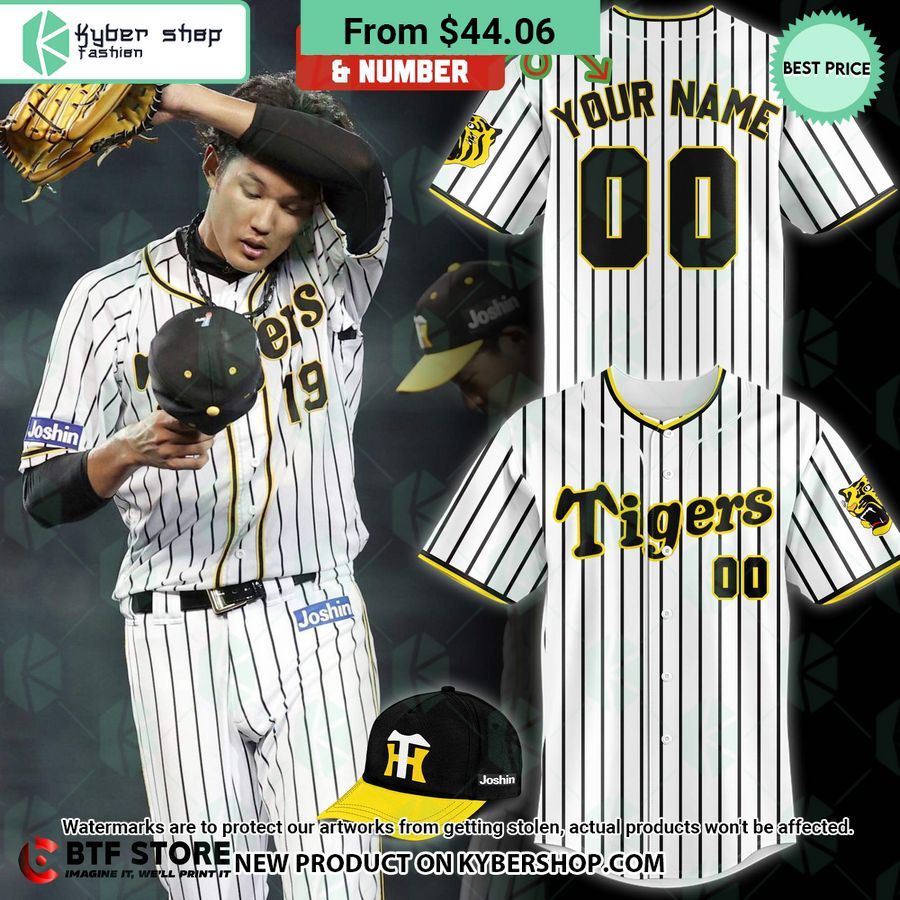 Hanshin Tigers CUSTOM Baseball Jersey