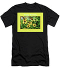 Happy Birthday Summer Yellow Cone Flower Card T-Shirt
