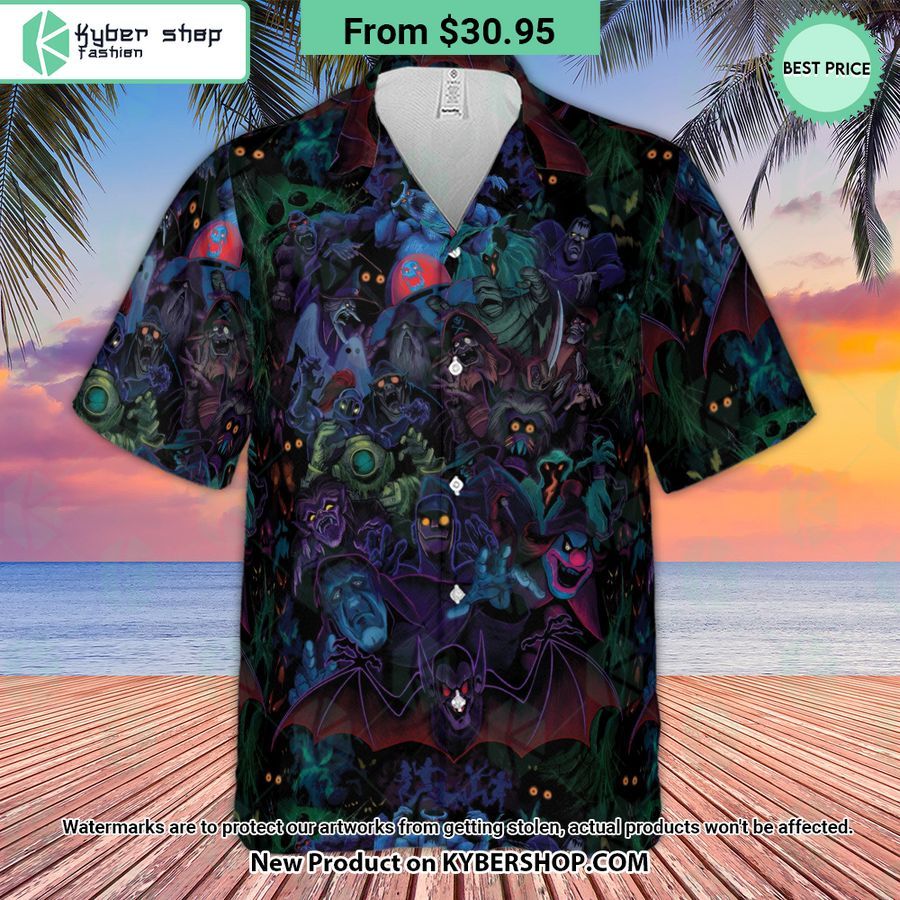 Haunted Scooby-Doo Villains Hawaiian Shirt
