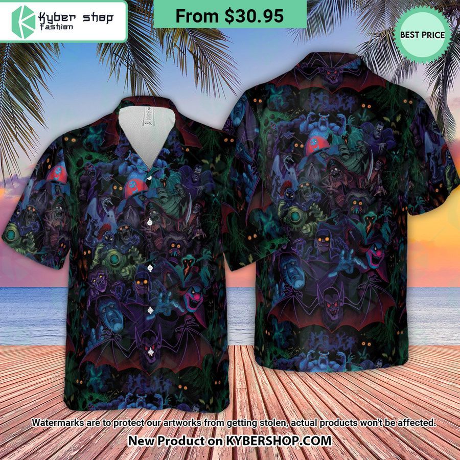 Haunted Scooby-Doo Villains Hawaiian Shirt