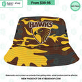 Hawthorn Football Club Camo Bucket Hat