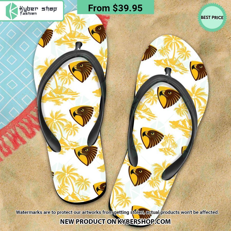 Hawthorn Football Club Flip Flop