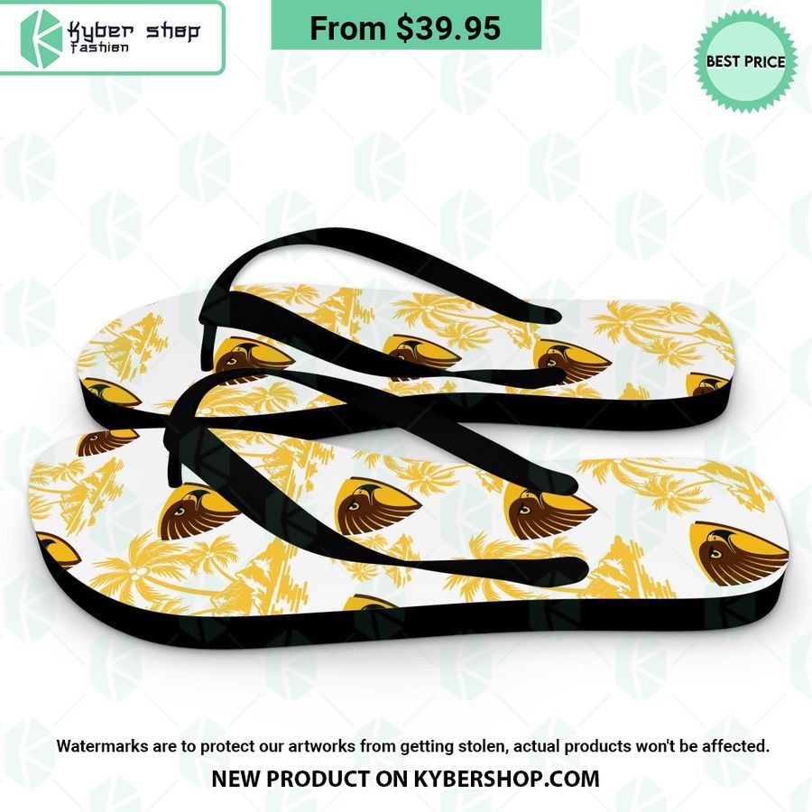 Hawthorn Football Club Flip Flop