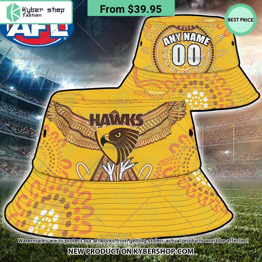 Hawthorn Football Club Naidoc Bucket Hat