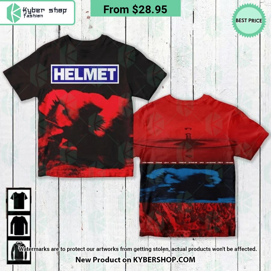 Helmet Meantime Album Shirt