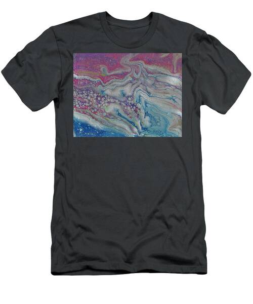 Hep Cat 2 Cosmic Red Blue Abstract T-Shirt