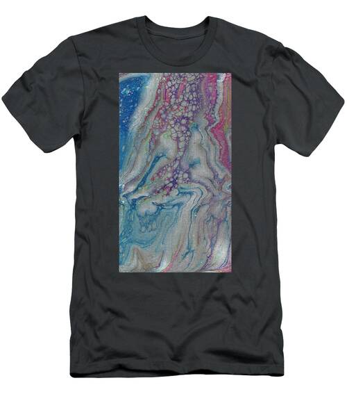Hep Cat 3 Cosmic Red Blue Abstract T-Shirt