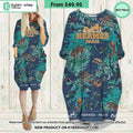Hermes Paris Tiger Batwing Pocket Dress