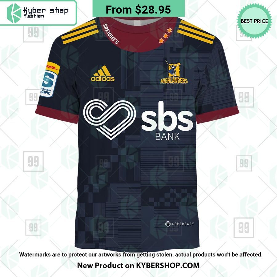Highlanders Super Rugby Pacific Home Jersey CUSTOM Hoodie