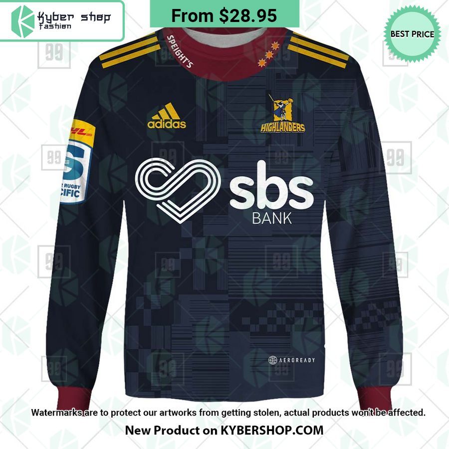 Highlanders Super Rugby Pacific Home Jersey CUSTOM Hoodie