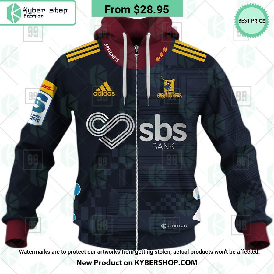 Highlanders Super Rugby Pacific Home Jersey CUSTOM Hoodie