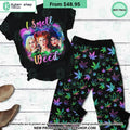 Hocus Pocus I Smell Weed Pajamas Set