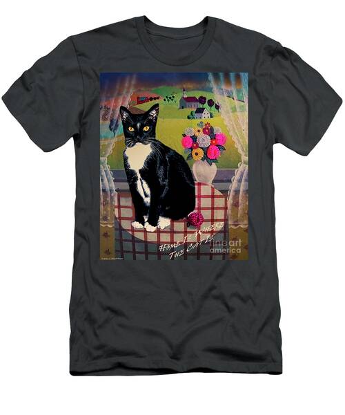 Home Is Where The Cat Is T-Shirt