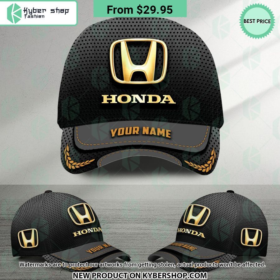 Honda Custom Name Cap