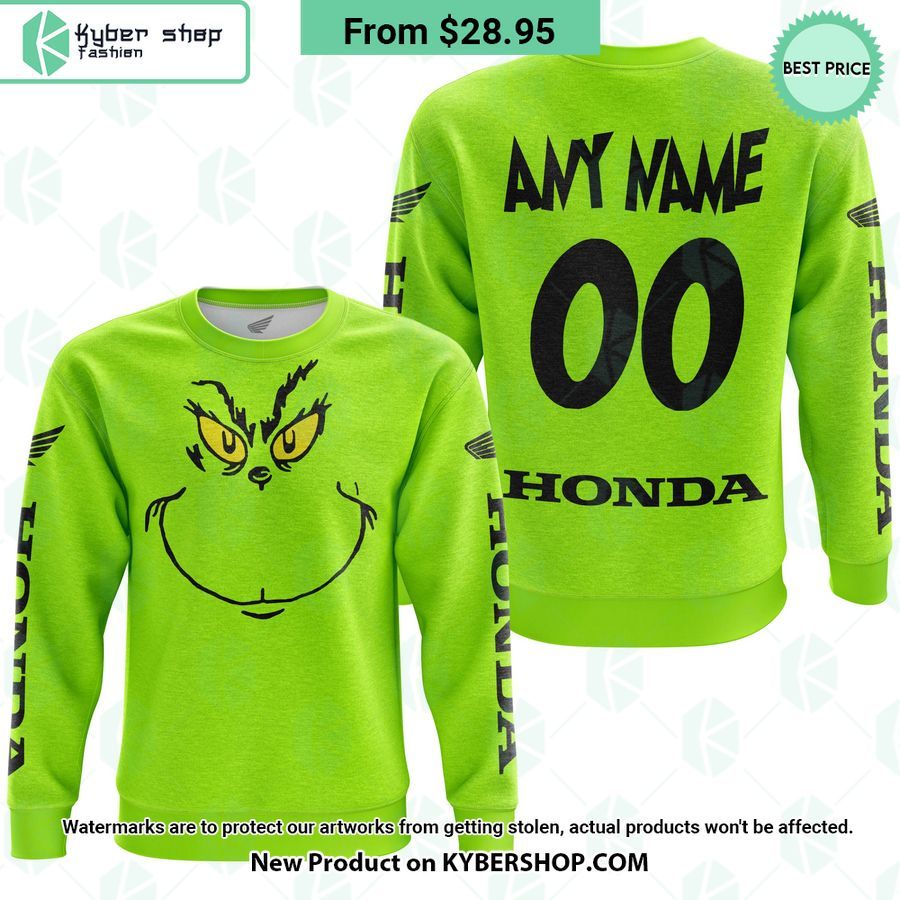 Honda Grinch CUSTOM Hoodie