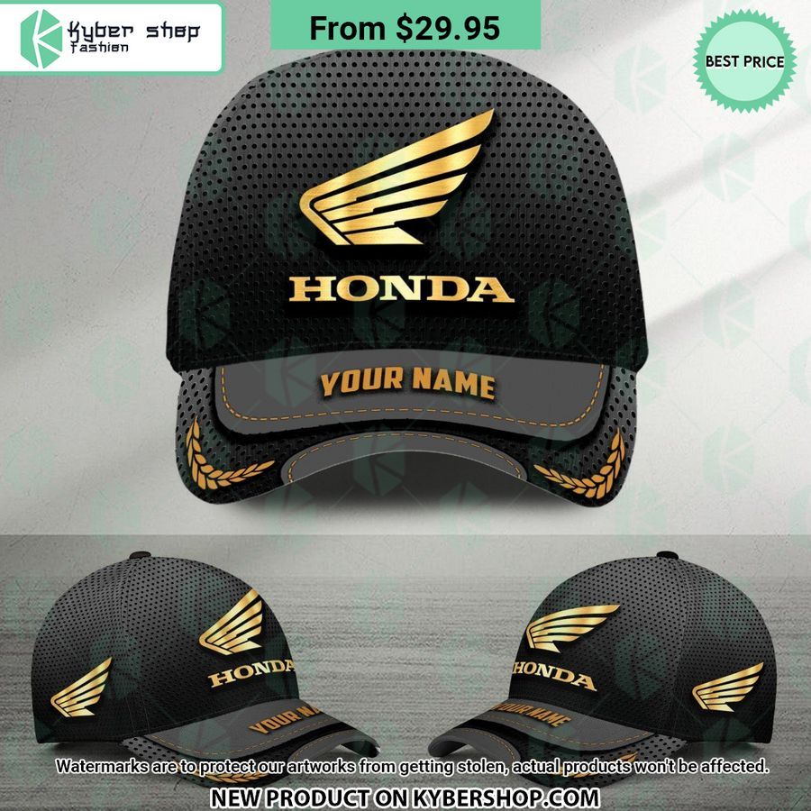 Honda Motorcycle CUSTOM name Cap