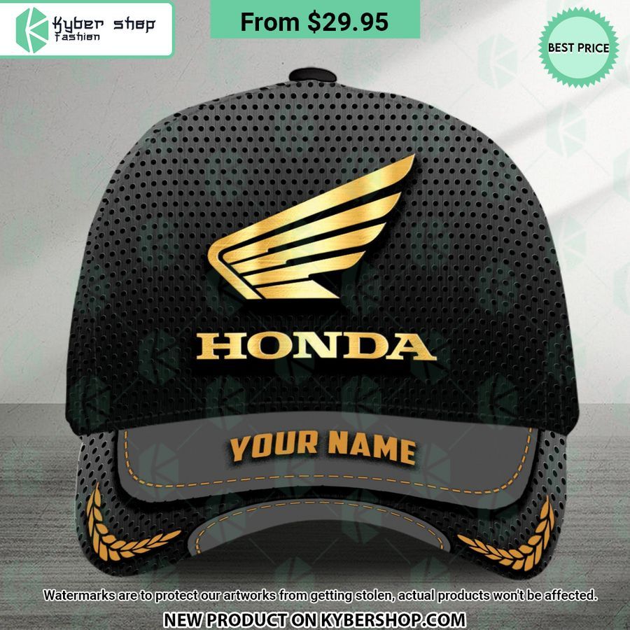 Honda Motorcycle CUSTOM name Cap