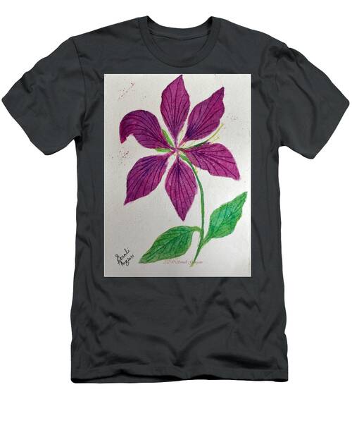 Hong Kong Orchid Flower T-Shirt