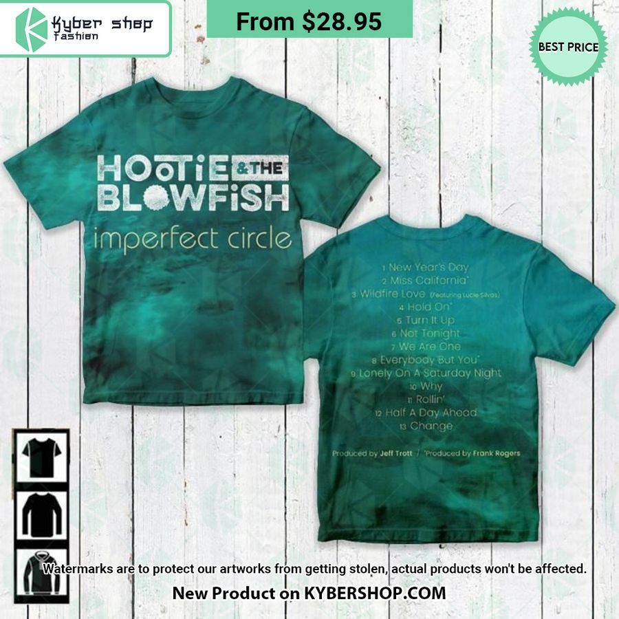 Hootie & The Blowfish Imperfect Circle Album Shirt