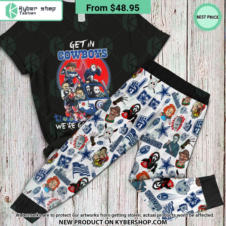 Horror Characters Movies Dallas Cowboys Pajamas Set