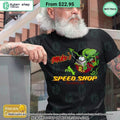 Rod Ratfink Speed Shop round T Shirt
