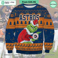 Houston Astros Grinch Christmas Sweater